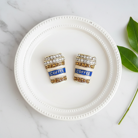 Morning Coffee Earrings