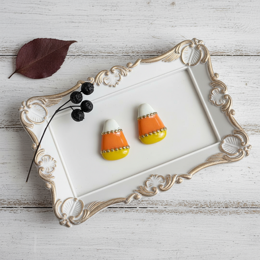 Cutest Candy Corn Earrings
