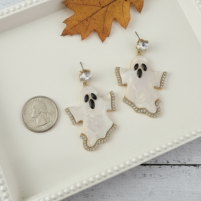 Sparkle & Haunt Drop Earrings