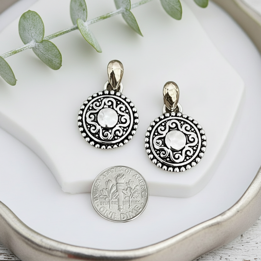 Artisan Medallion Earrings