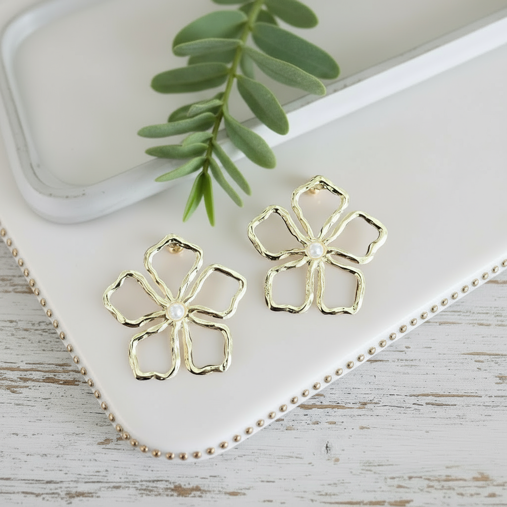 Statement Blooms Earrings