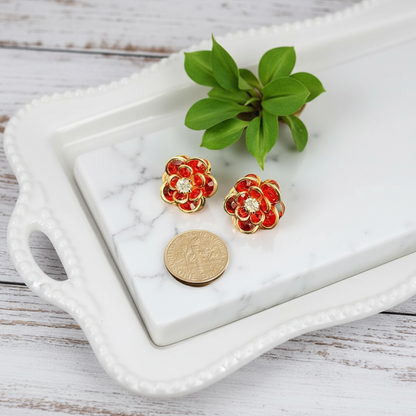 Ophelia Floral Earrings