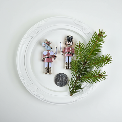 The Nutcracker and Mouse King Sugarplum Duel Earrings