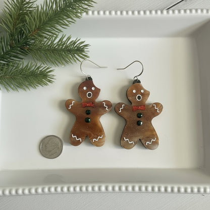 Oh Snap! & Snap Happy! Gingerbread Cookie Earrings