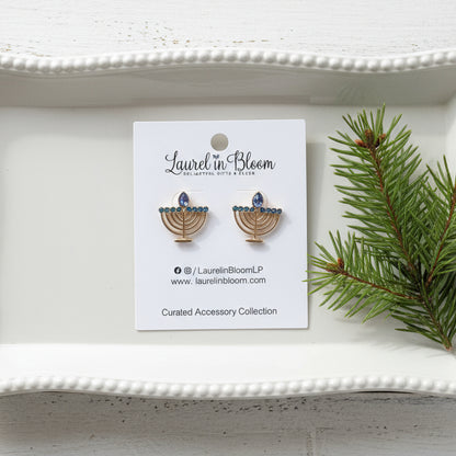 Hanukkah Nights Earrings
