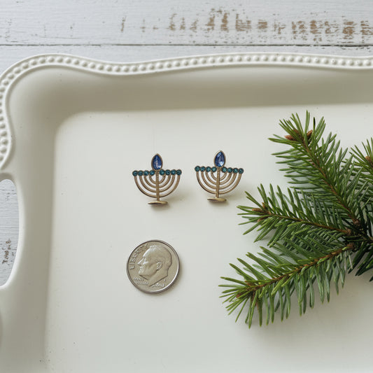 Hanukkah Nights Earrings