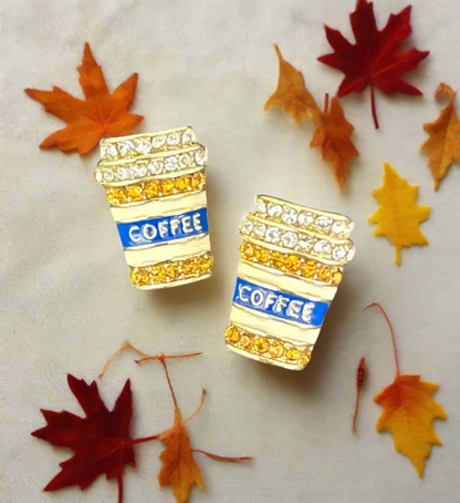 Morning Coffee Earrings