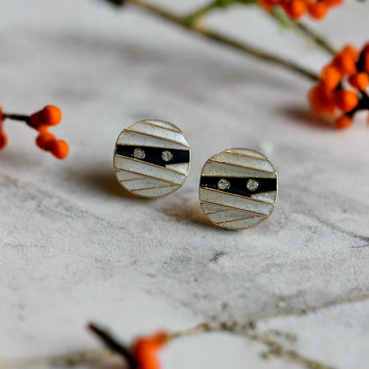 Wrapped in Style! Mummy Earrings