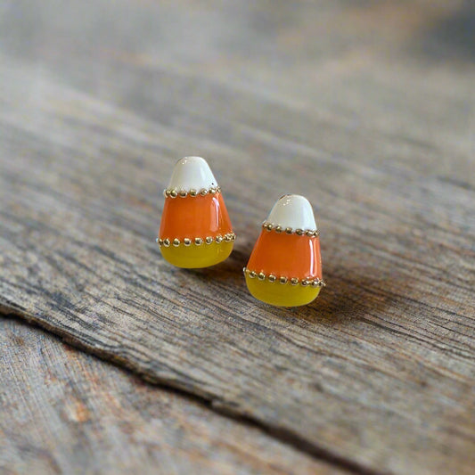 Cutest Candy Corn Earrings