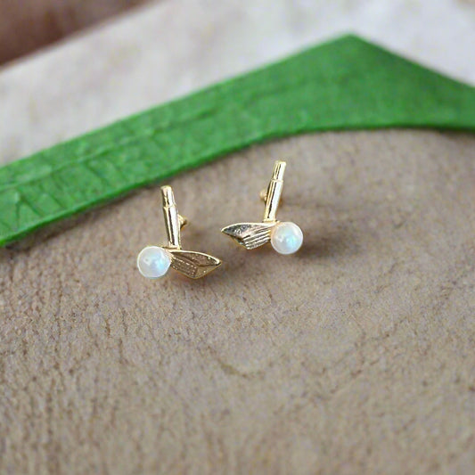 Chip Shot Golf Earrings