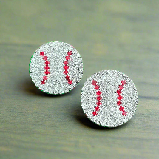 Baseball Diamonds Earrings