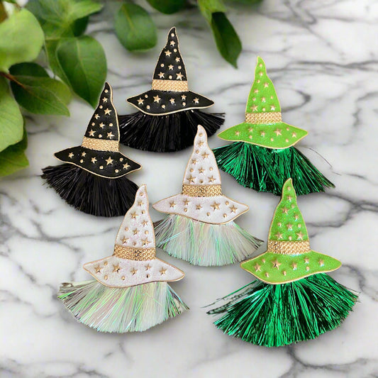 A Little Bit Wicked Witch Earrings