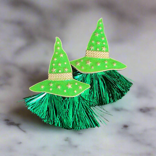 A Little Bit Wicked Witch Earrings