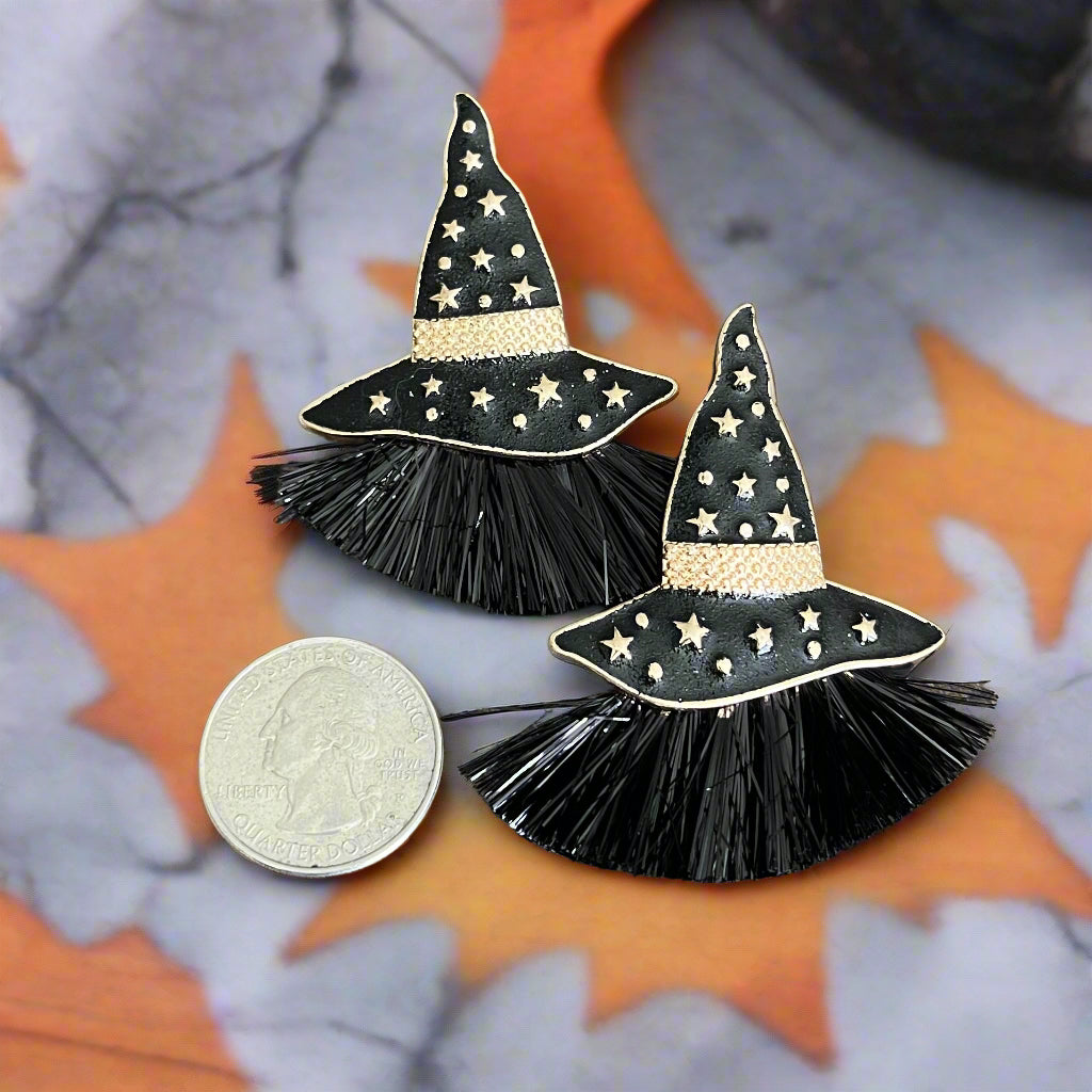 A Little Bit Wicked Witch Earrings