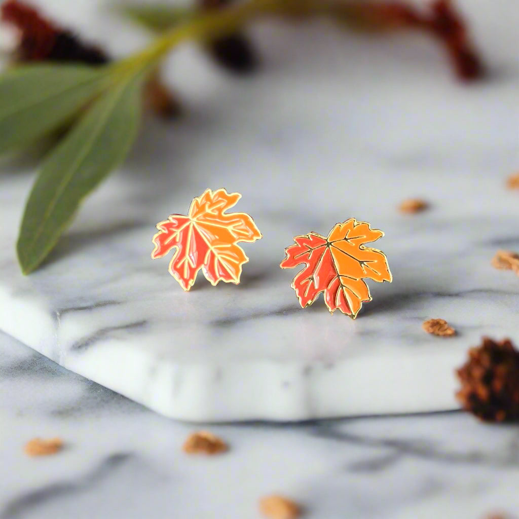 Maple Sunset Earrings
