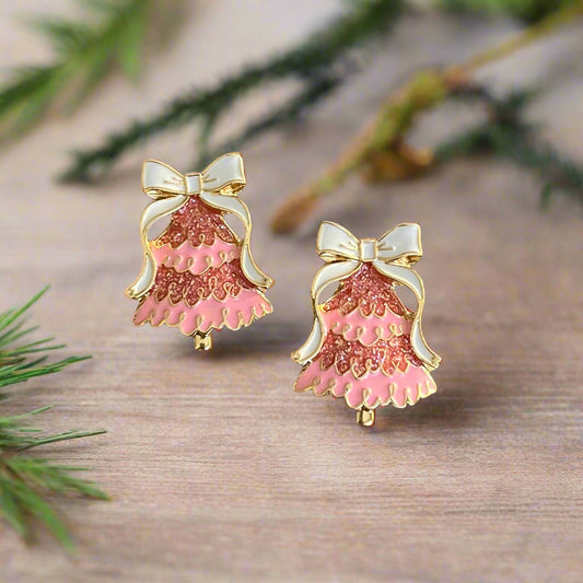 Winter Wonderland Christmas Tree Earrings