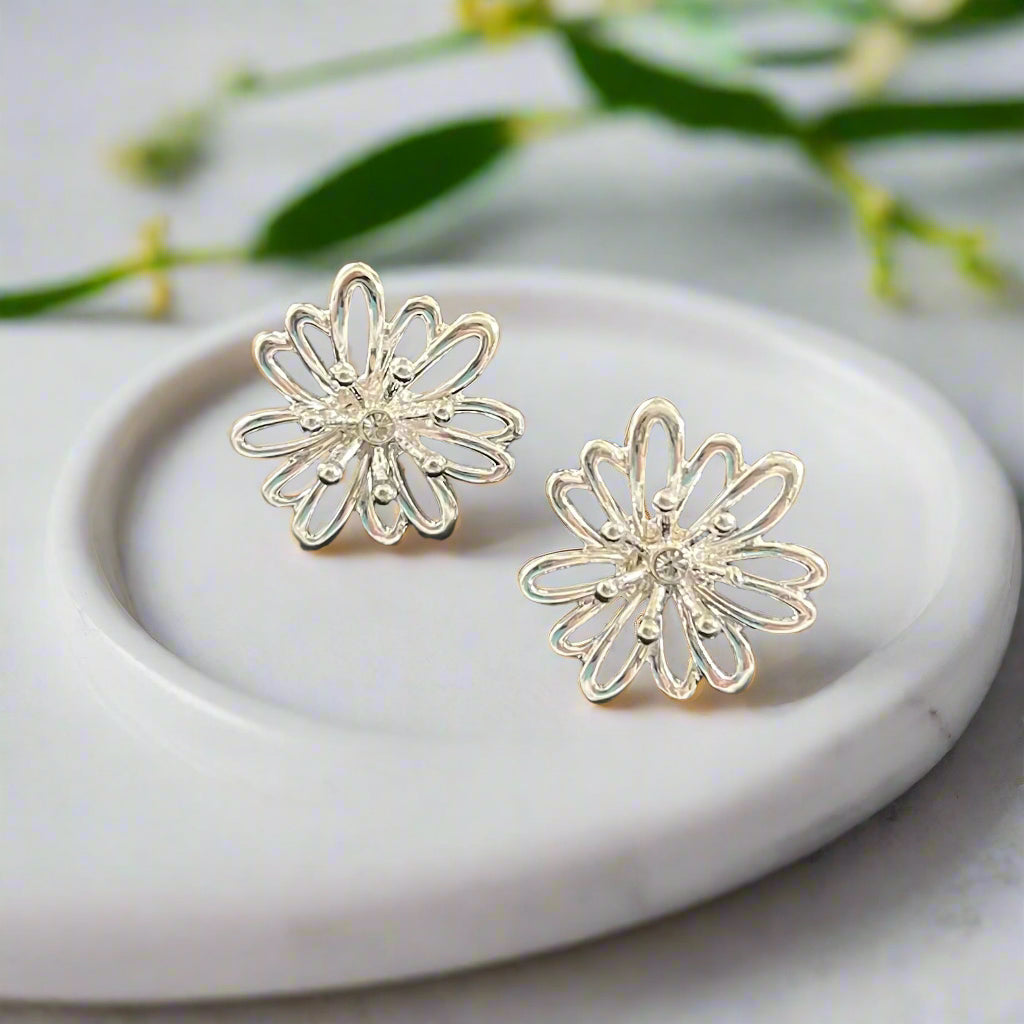 Dahlia Blooms Earrings