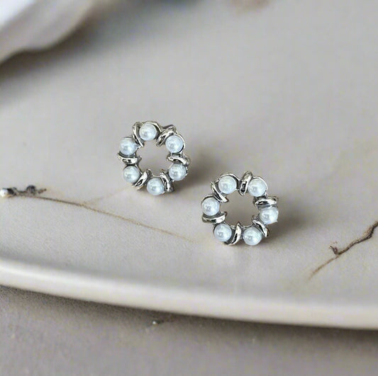 Pearl Leis Earrings