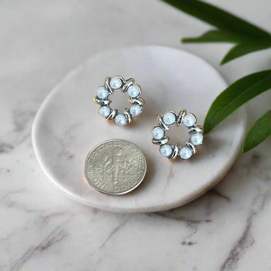 Pearl Leis Earrings