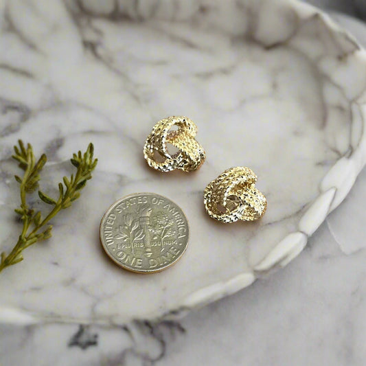 Classic Rope Knot Earrings