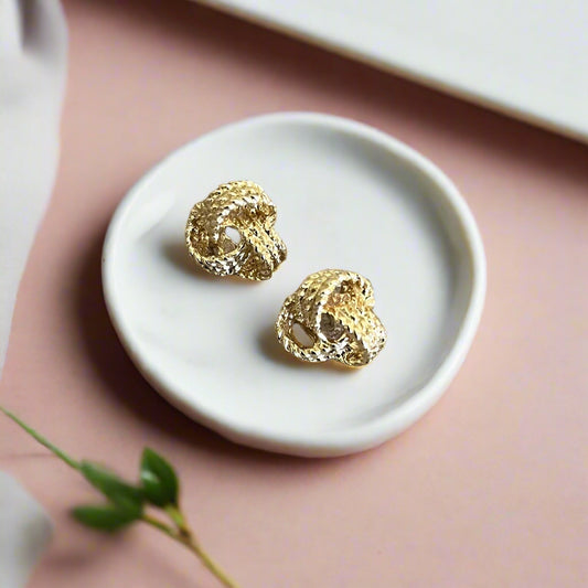 Classic Rope Knot Earrings