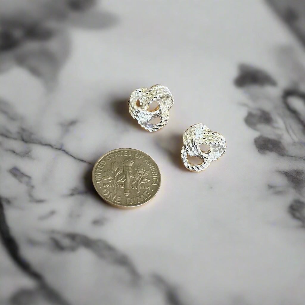 Classic Rope Knot Earrings