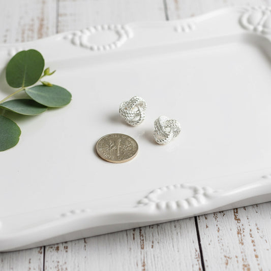 Classic Rope Knot Earrings