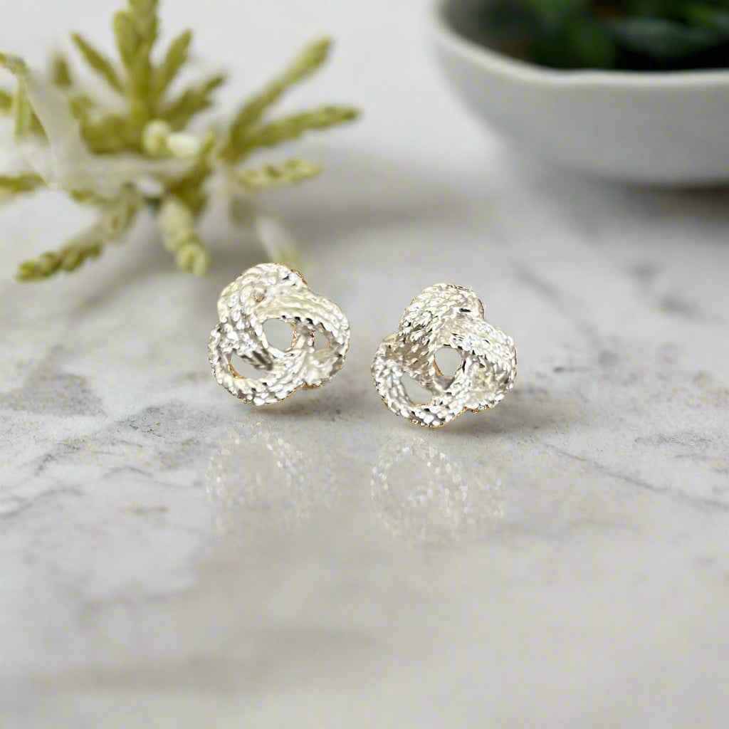 Classic Rope Knot Earrings