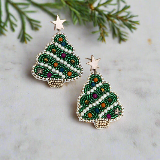 Rockin’ Around the Christmas Tree Earrings