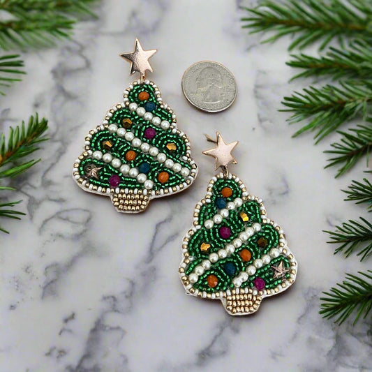 Rockin’ Around the Christmas Tree Earrings