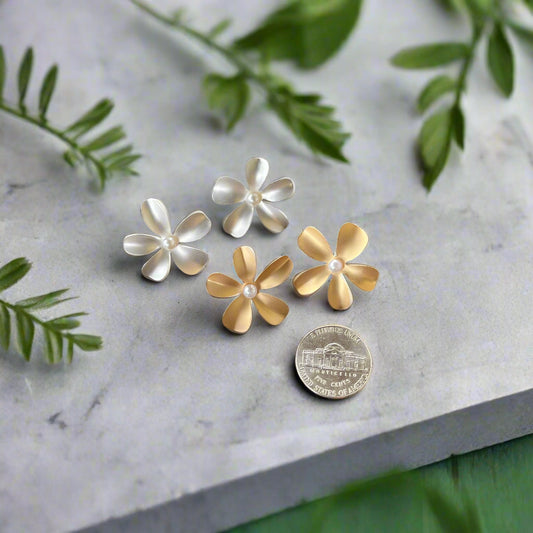 Petals & Pearls Earrings