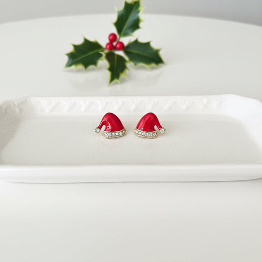 Sparklin’ Santa Hats Earrings