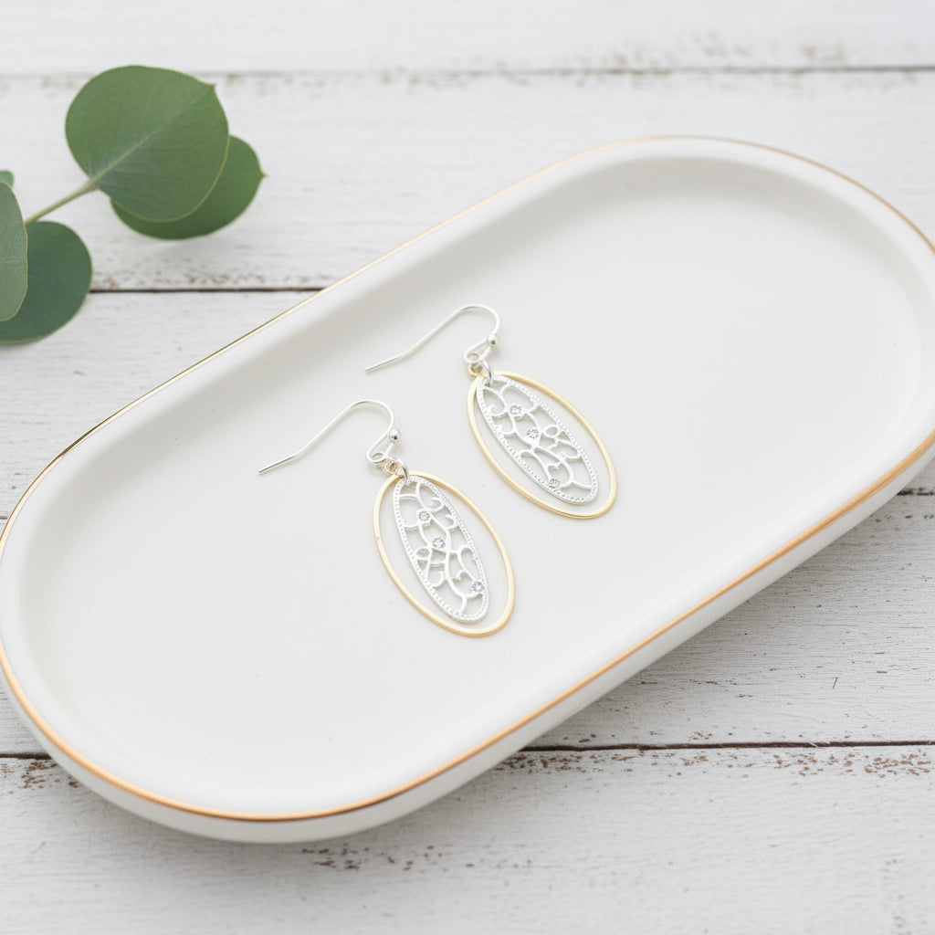 Charlotte Filigree Earrings