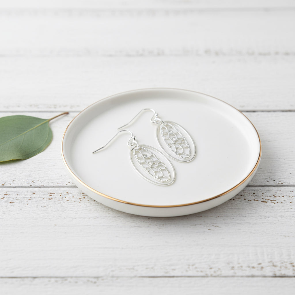 Charlotte Filigree Earrings