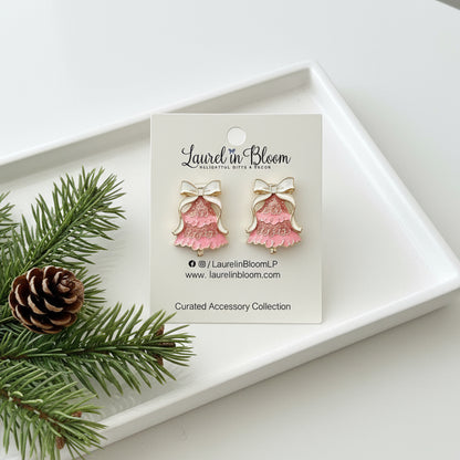 Winter Wonderland Christmas Tree Earrings