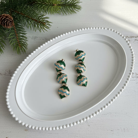 Vintage Vogue Ornament Earrings