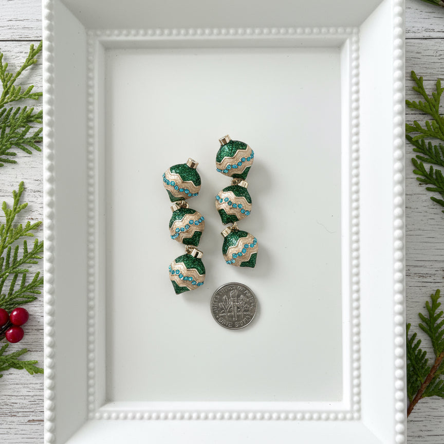 Vintage Vogue Ornament Earrings