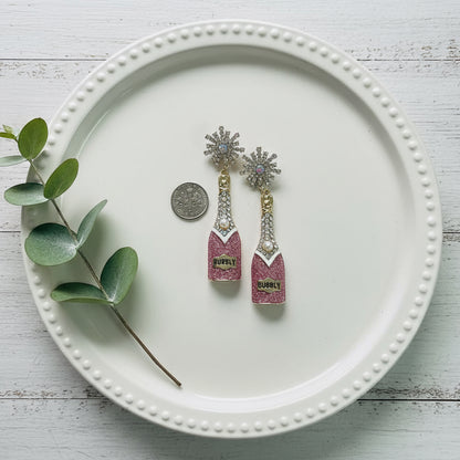 Prosecco & Pearls Celebration Earrings