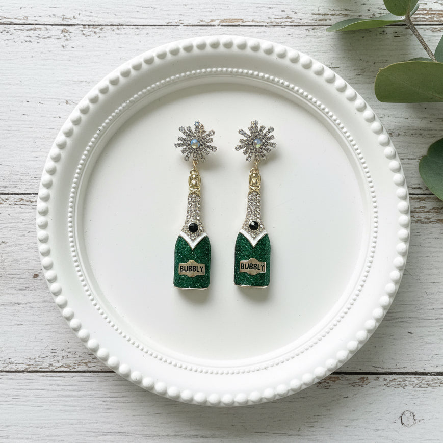 Prosecco & Pearls Celebration Earrings