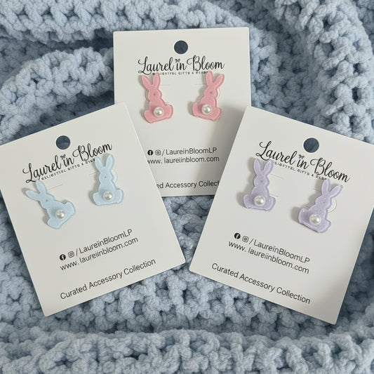 Bitty Bunny Easter Earrings