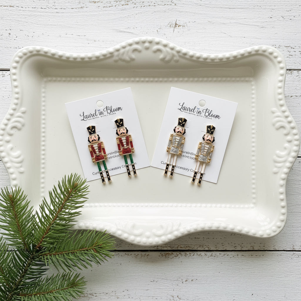 Dash & Dangle Nutcracker Earrings