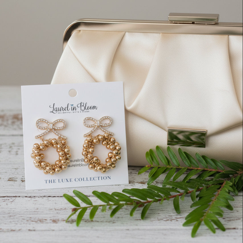 Golden Gala Wreath Drops