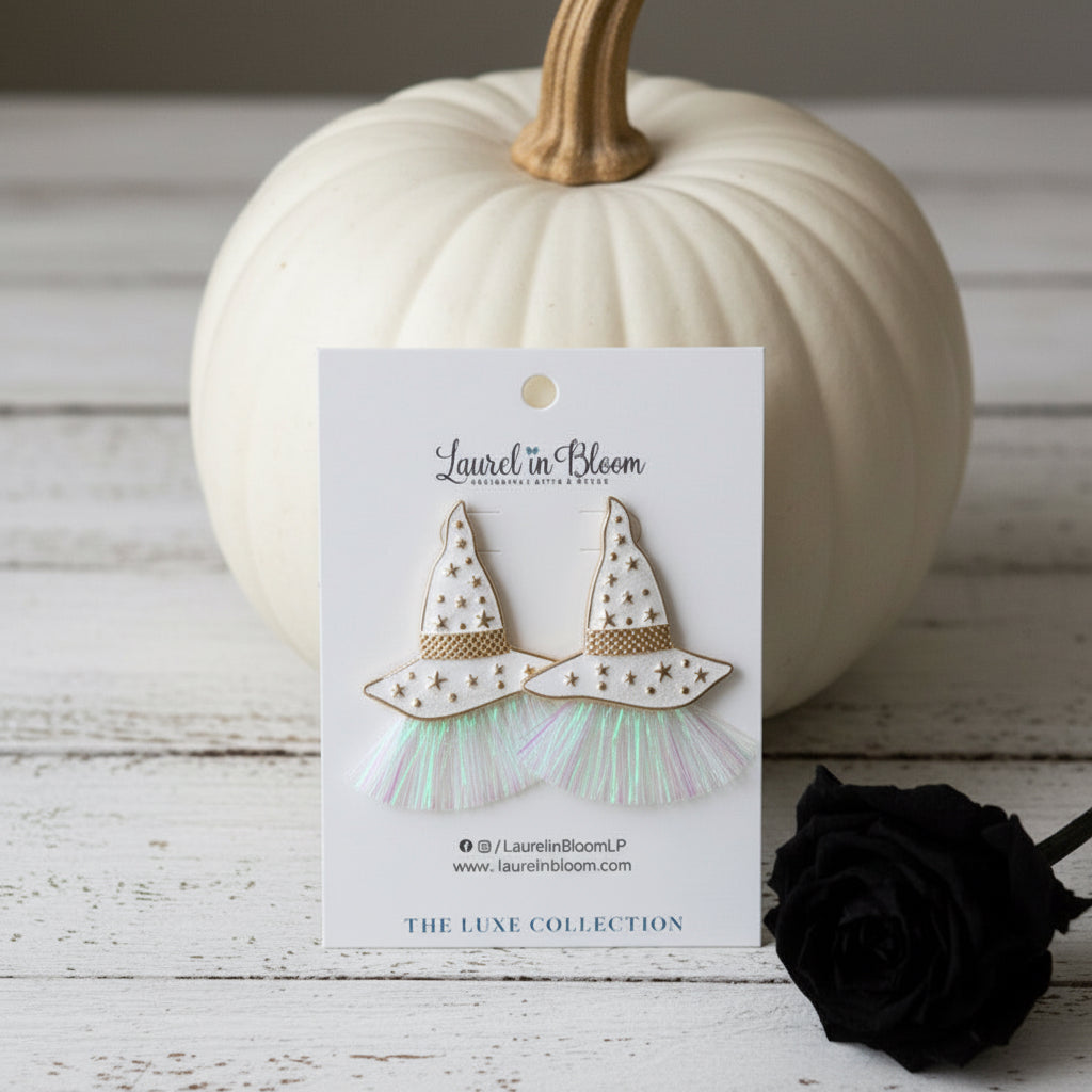 A Little Bit Wicked Witch Earrings