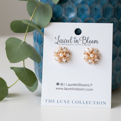 Annalise Pearl Blossom Studs