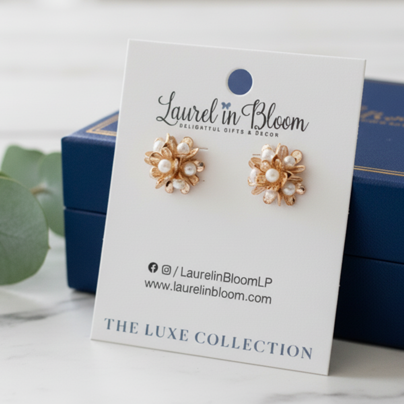 Annalise Pearl Blossom Studs