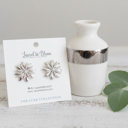 Lucia Floral Firework Earrings