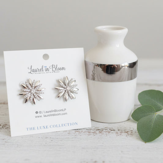 Lucia Floral Firework Earrings