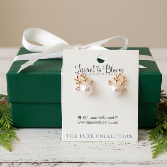 Holiday Heirloom Reindeer Studs