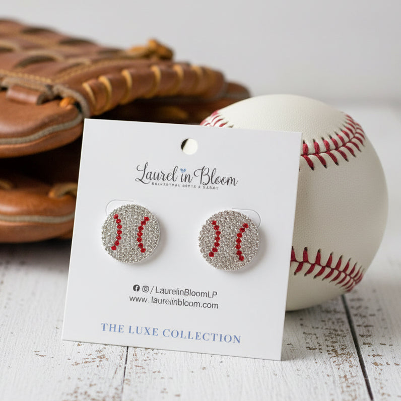 Baseball Diamonds Earrings