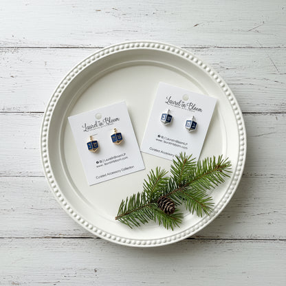 Dancing Dreidel Earrings